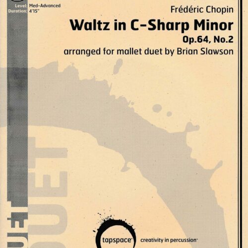 Waltz in C-Sharp Minor Op.64, No.2 by Chopin arr. Brian Slawson