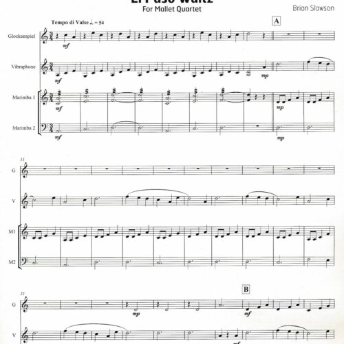 El Paso Waltz by Brian Slawson