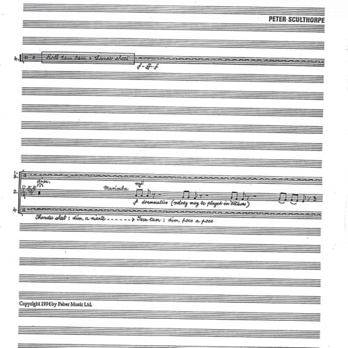 Jabiru Dreaming - Score