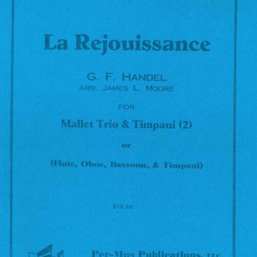 La Rejouissance by Handel arr. James Moore