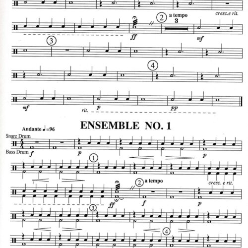 Simple Steps To Percussion Ensemble - Parts