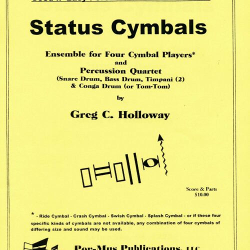Status Cymbals by Greg Holloway