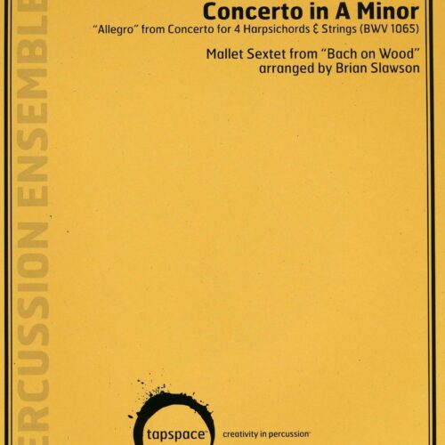 Concerto in A Minor by Bach arr. Brian Slawson