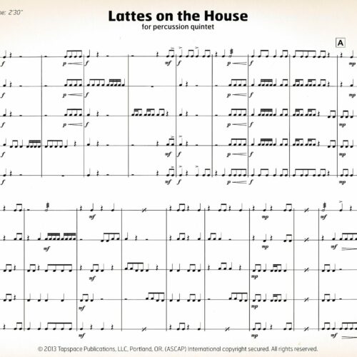 Lattes on the House by Chris Roode