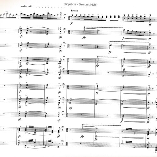 Chopsticks by Owen arr. Ralph Hicks