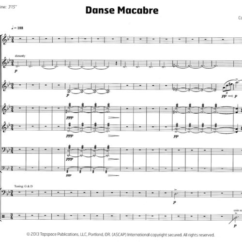 Danse Macabre by Saint-Saens arr. Brian Slawson