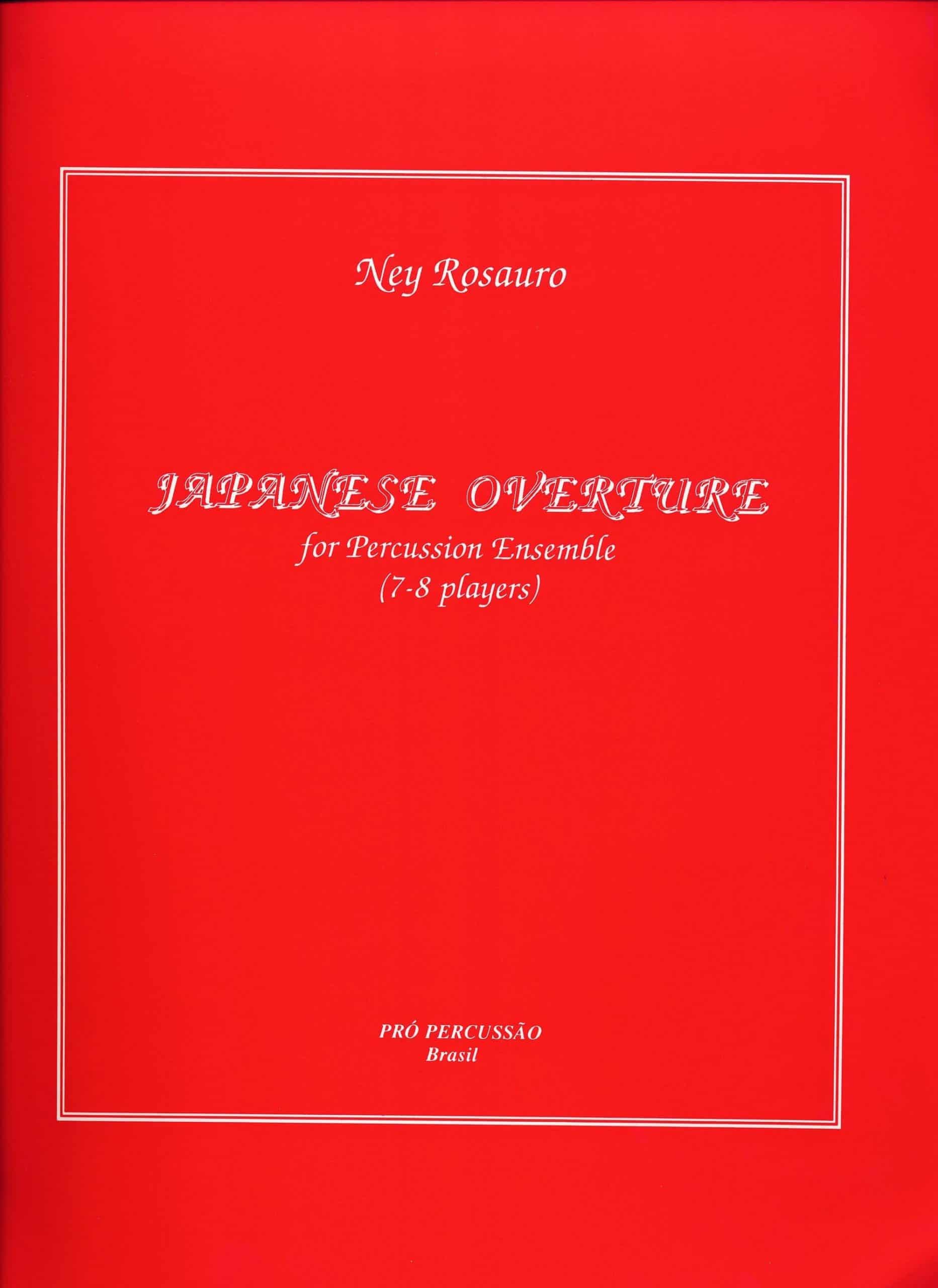 Japanese Overture by Ney Rosauro