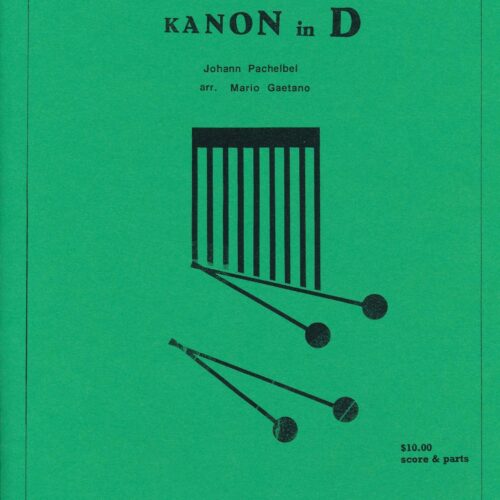 Kanon in D by Pachelbel arr. Mario Gaetano