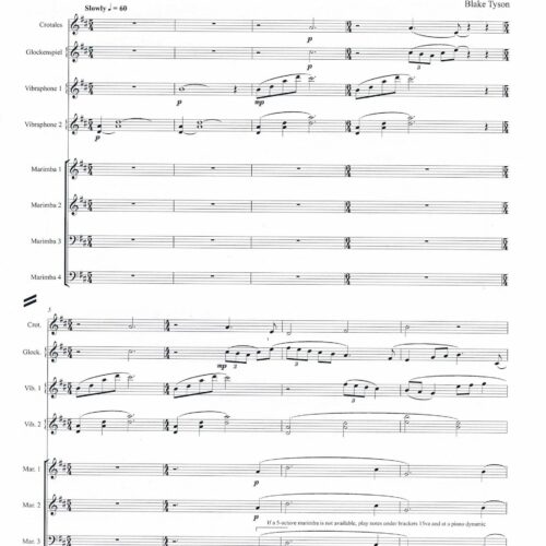 Not far from here (ensemble version)