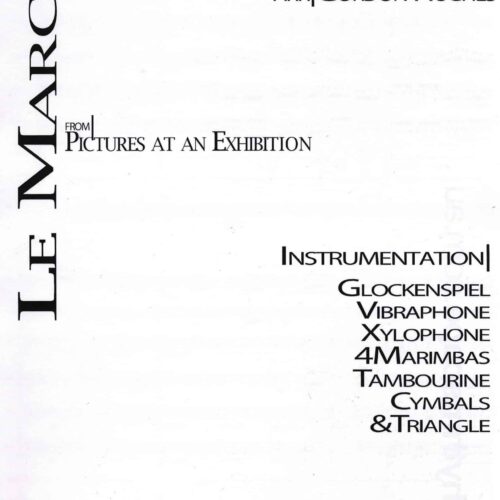 Le Marche from Pictures at an Exhibition