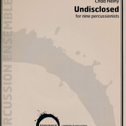 Undisclosed by Chad Heiny