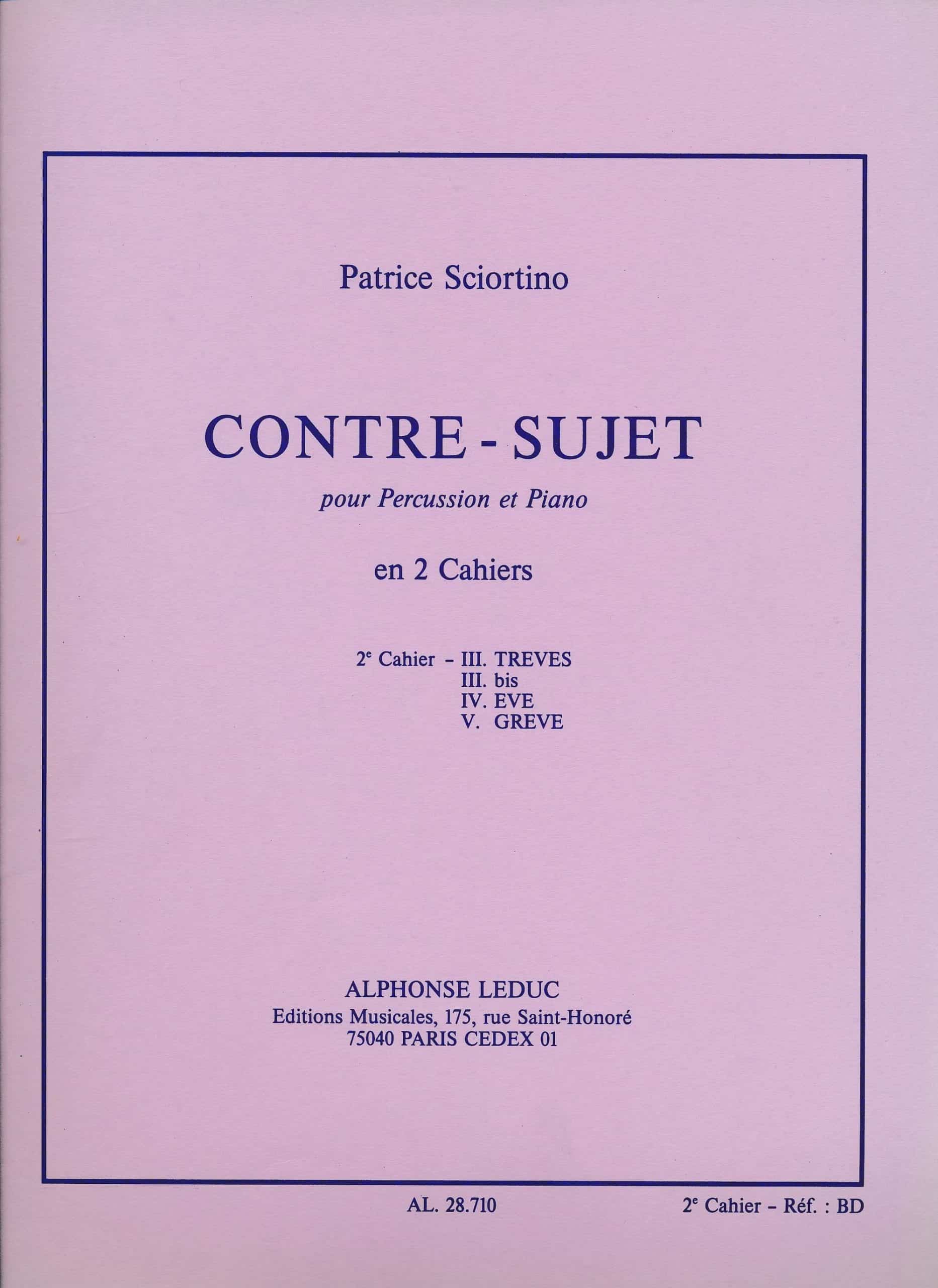 Contre-Sujet (volume 2)