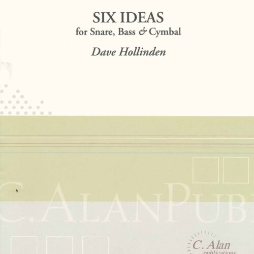 Six Ideas for Snare, Bass & Cymbal by Dave Hollinden