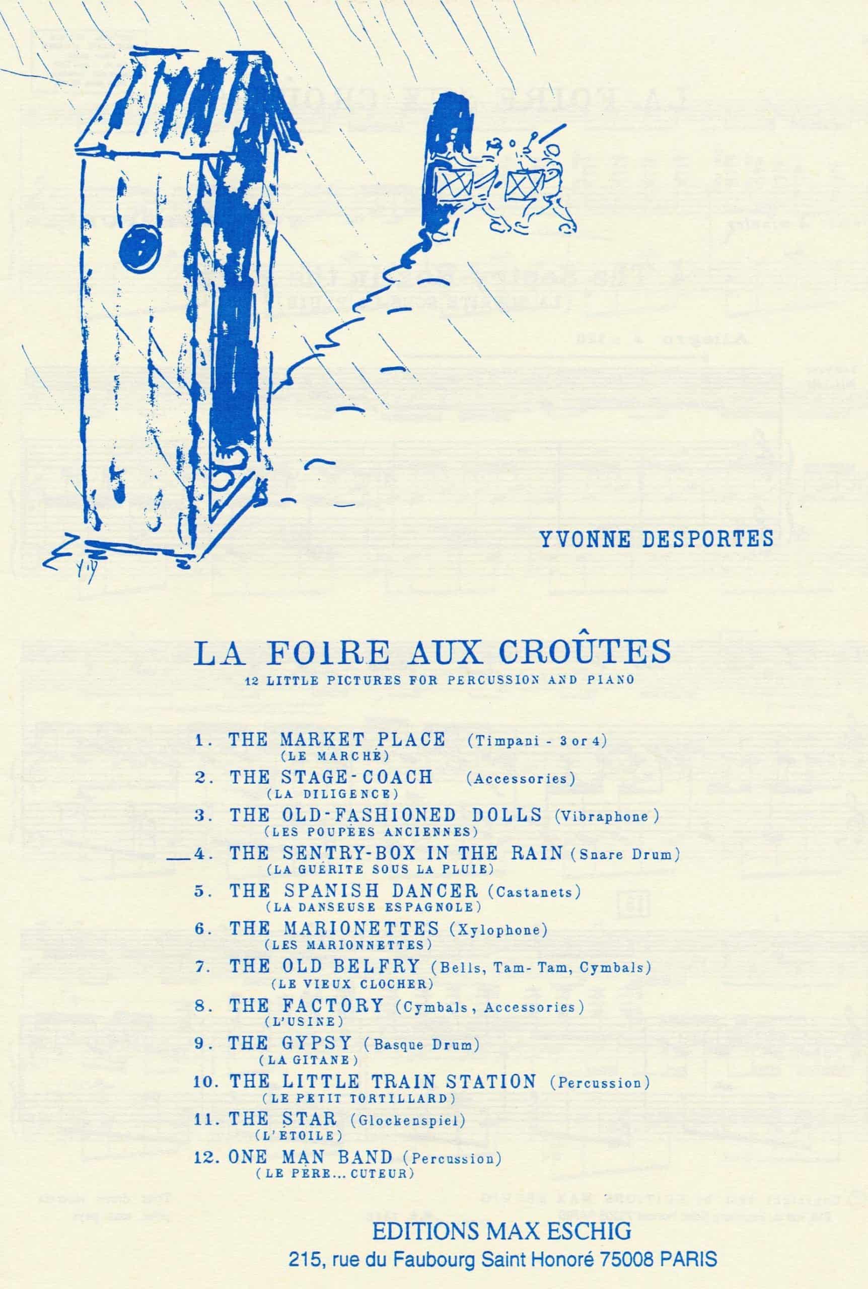 La Foire Aux Croutes - 4. The Sentry-box In The Rain