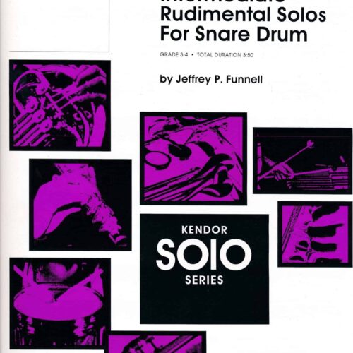 Intermediate Rudimental Solos For Snare Drum