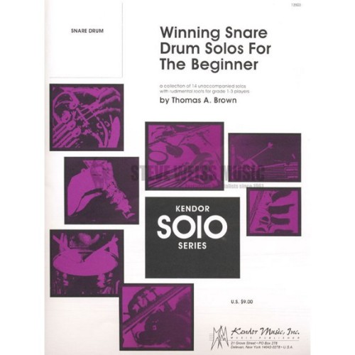 Winning Snare Drum Solos For The Beginner