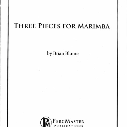 Three Pieces for Marimba
