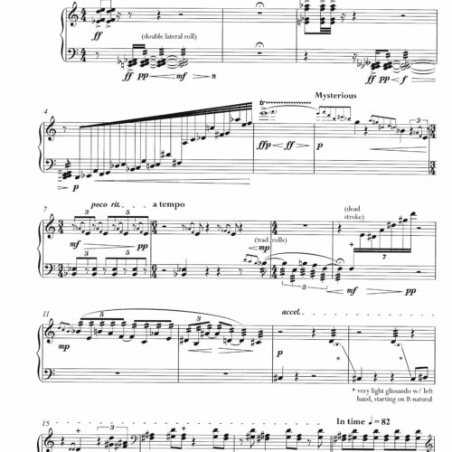 Three Pieces for Marimba