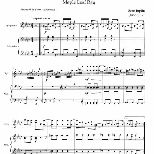 Scott Joplin Ragtime Collection - vol 1