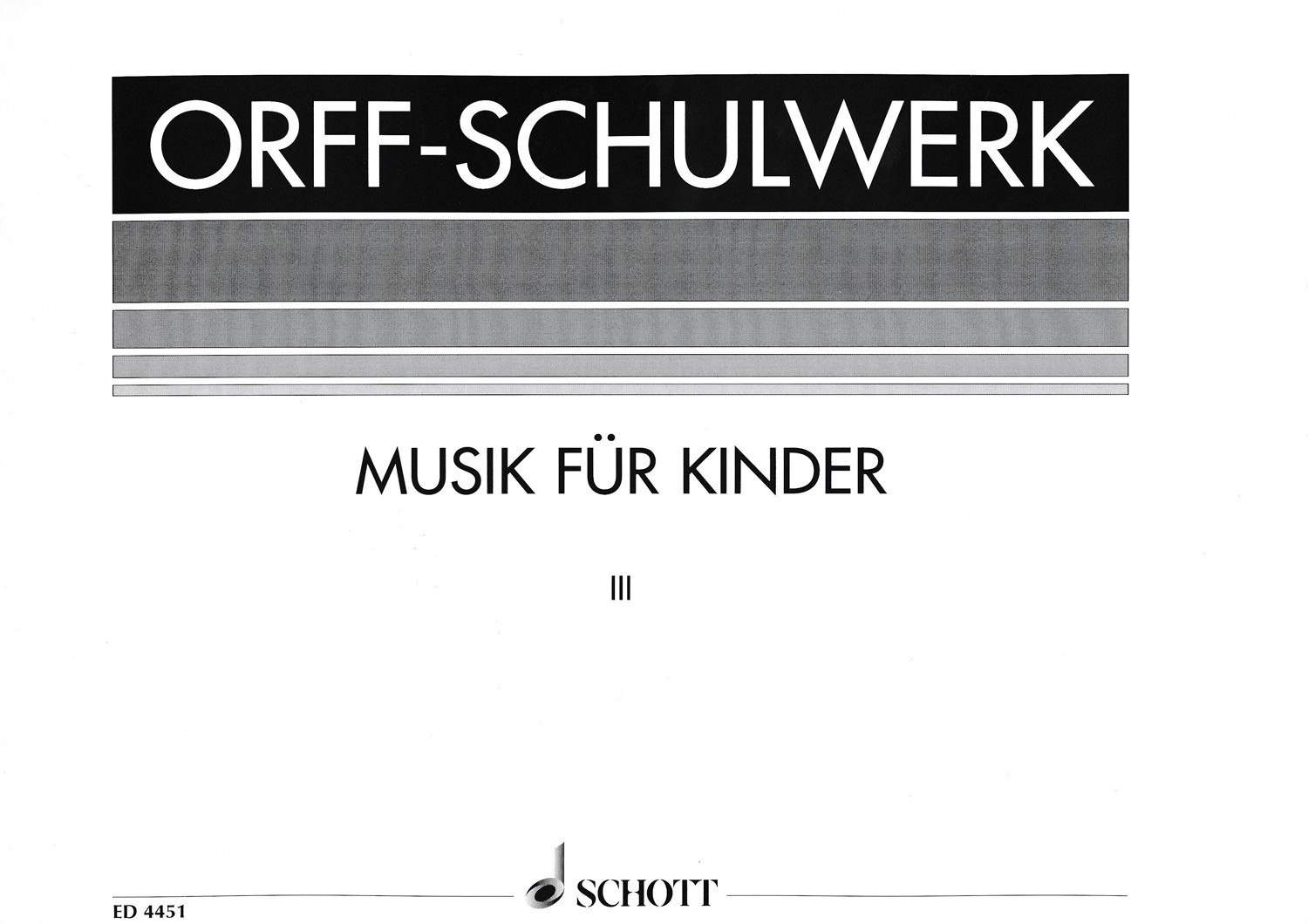 Musik Fur Kinder - Volume 3
