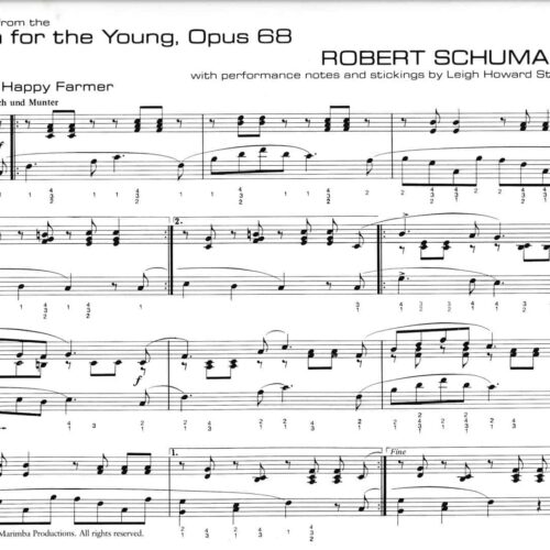 Selections From The Album For The Young, Opus 68  Volume Ii