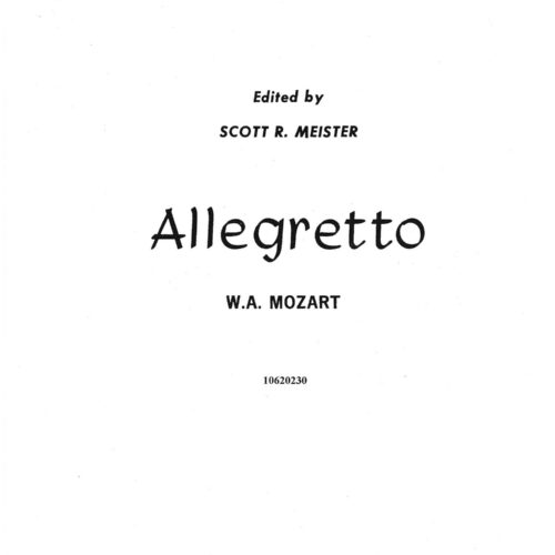 Allegretto