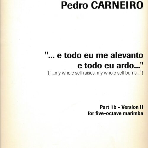 ...e todo eu me alevanto