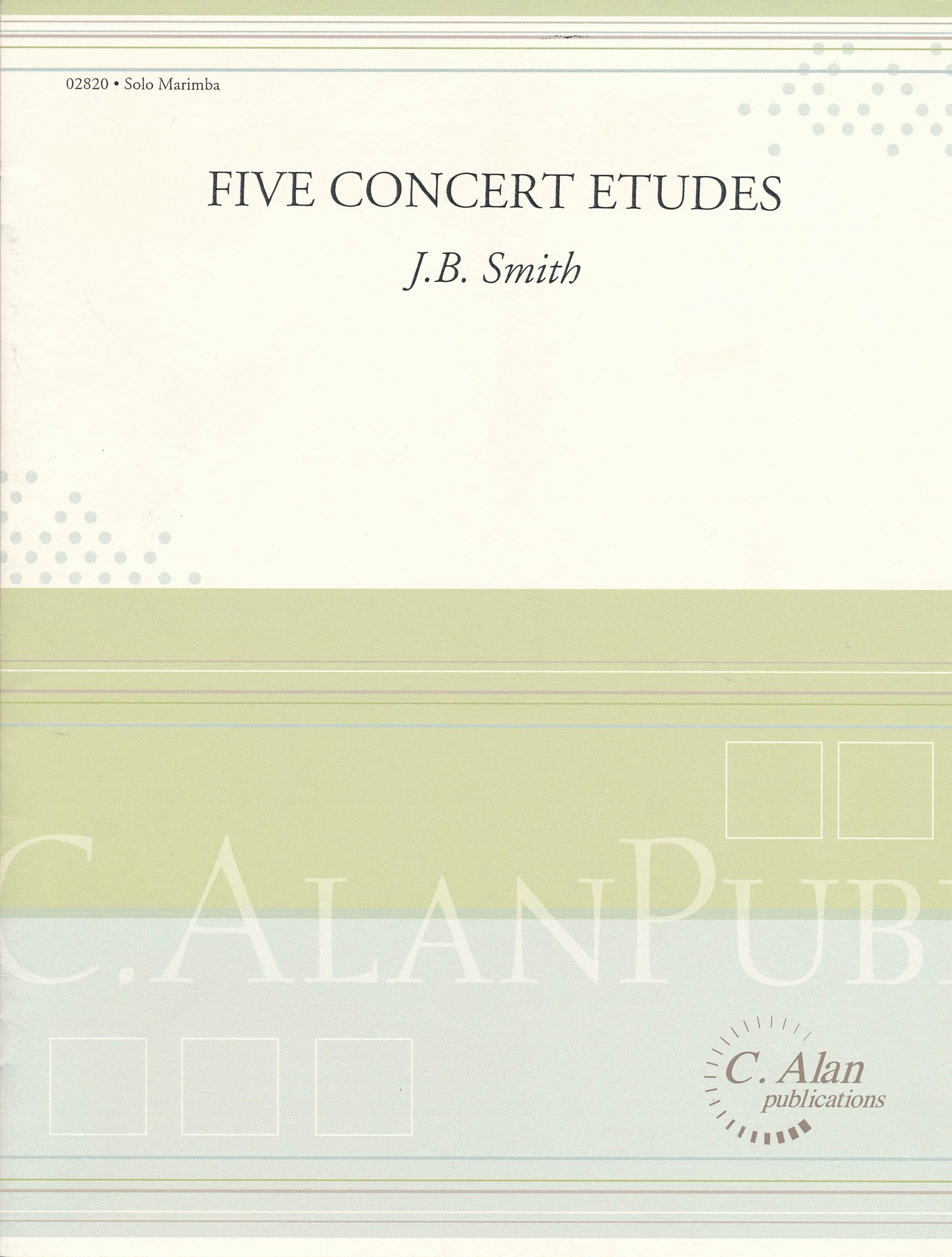 Five Concert Etudes by J B Smith