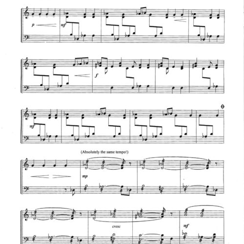 Four Episodes For Solo Marimba