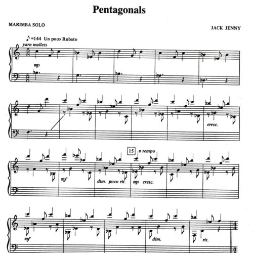 Pentagonals by Jack Jenny