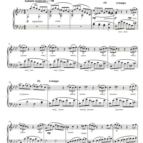 Sonata in F Minor L. 118/K. 466 by Scarlatti arr. Brian Slawson