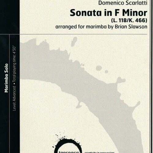 Sonata in F Minor L. 118/K. 466 by Scarlatti arr. Brian Slawson