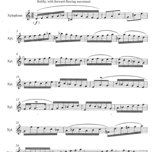 Invention In D Minor by Bach arr. Samuel Robinson