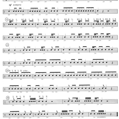 Contest Solos For The Young Snare Drummer