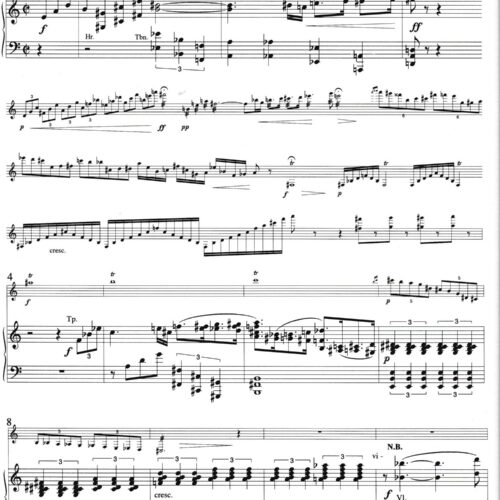 Concerto for Marimba and Orchestra (Piano Reduction)