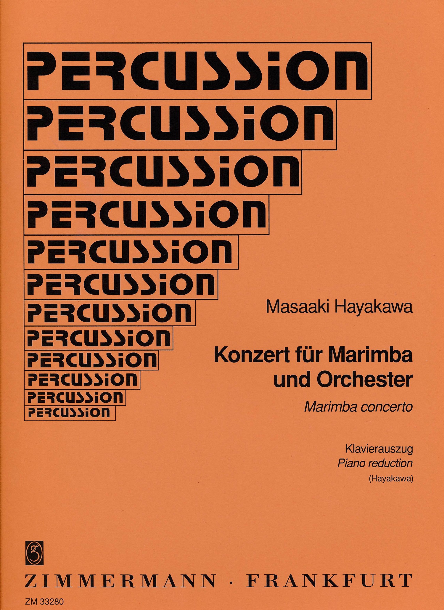 Concerto for Marimba and Orchestra (Piano Reduction)