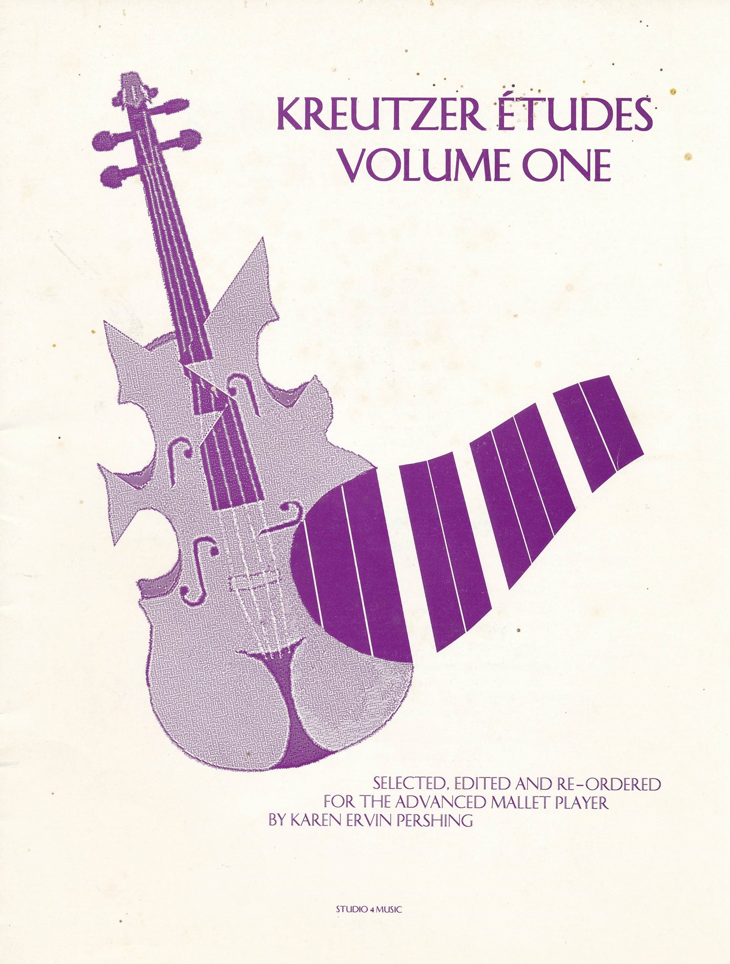 Kreutzer Etudes - Volume One