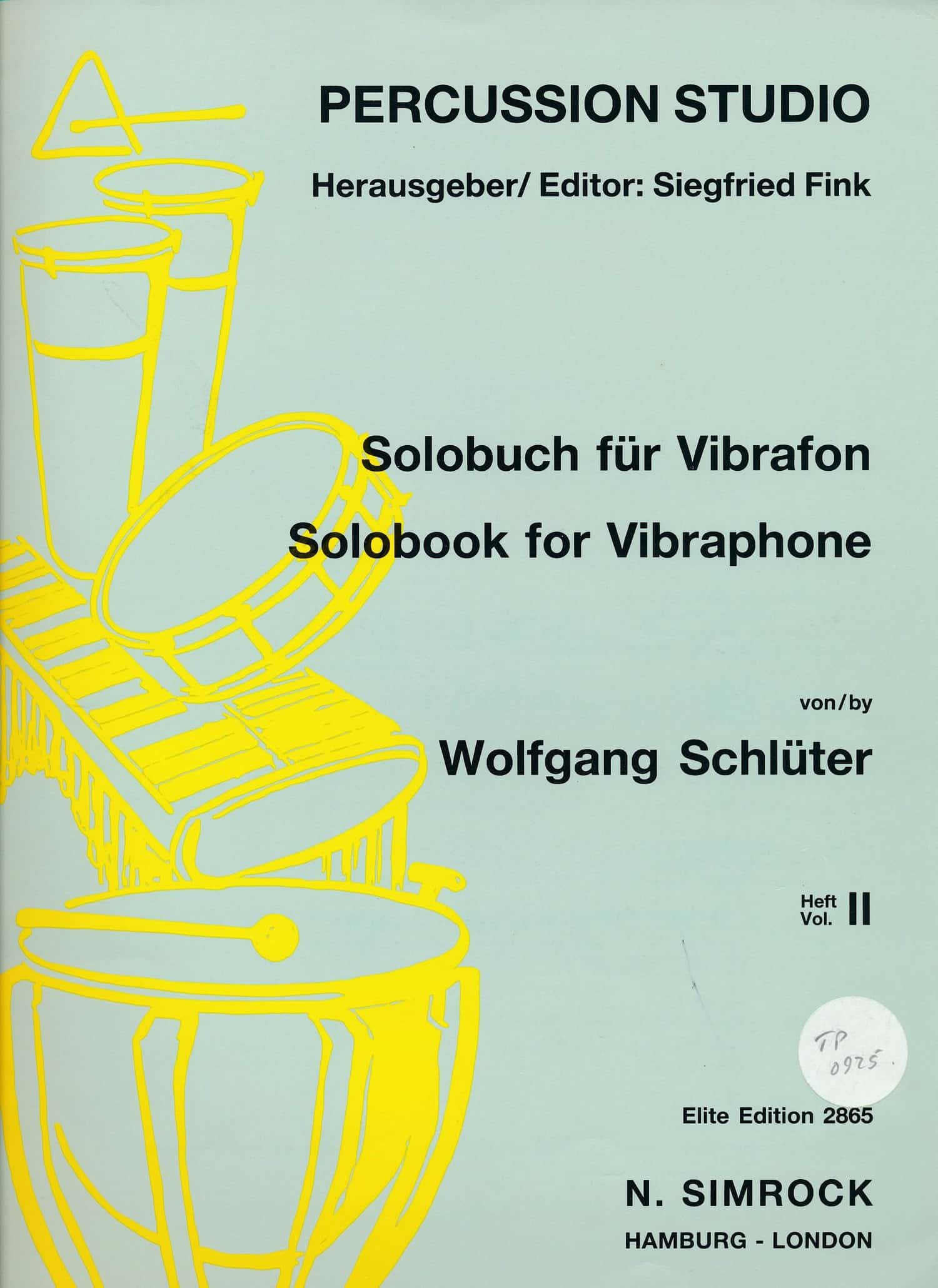 Solobook For Vibraphone, Vol. II