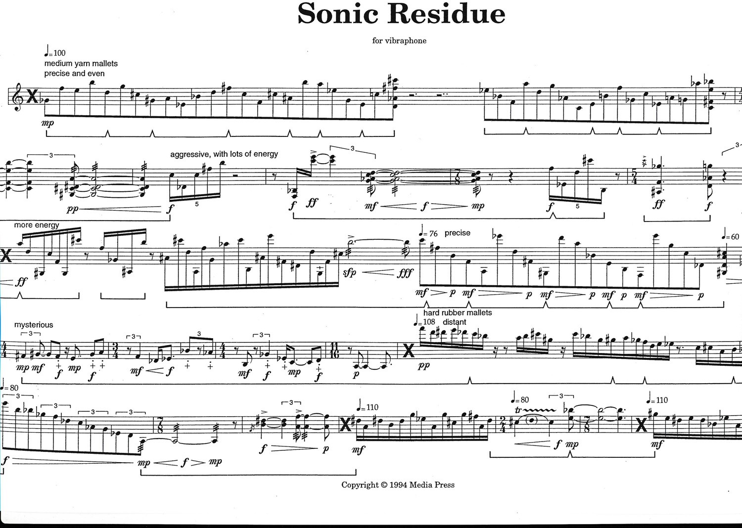 Sonic Residue