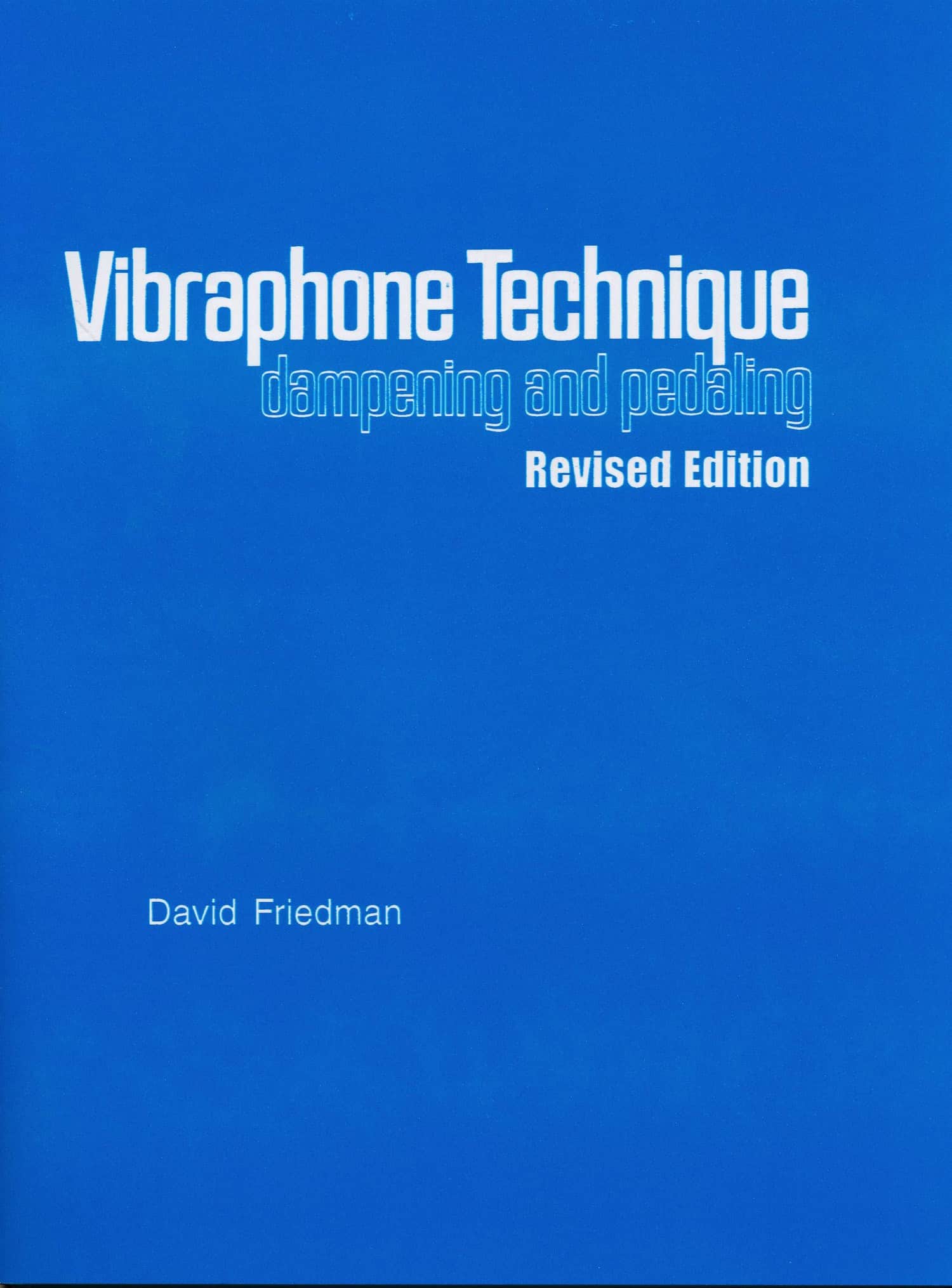 Vibraphone Technique - Dampening And Pedaling by David Friedman