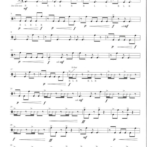 Reflex - 15 Studies for the Intermediate Multi-Percussionist by Brett Dietz