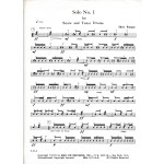 Solo No. 1 for Snare Drum and Tenor drums by Christan R. Granger