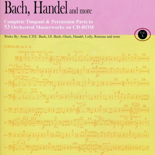 Bach, Handel and More - Volume 10 (CD Library)