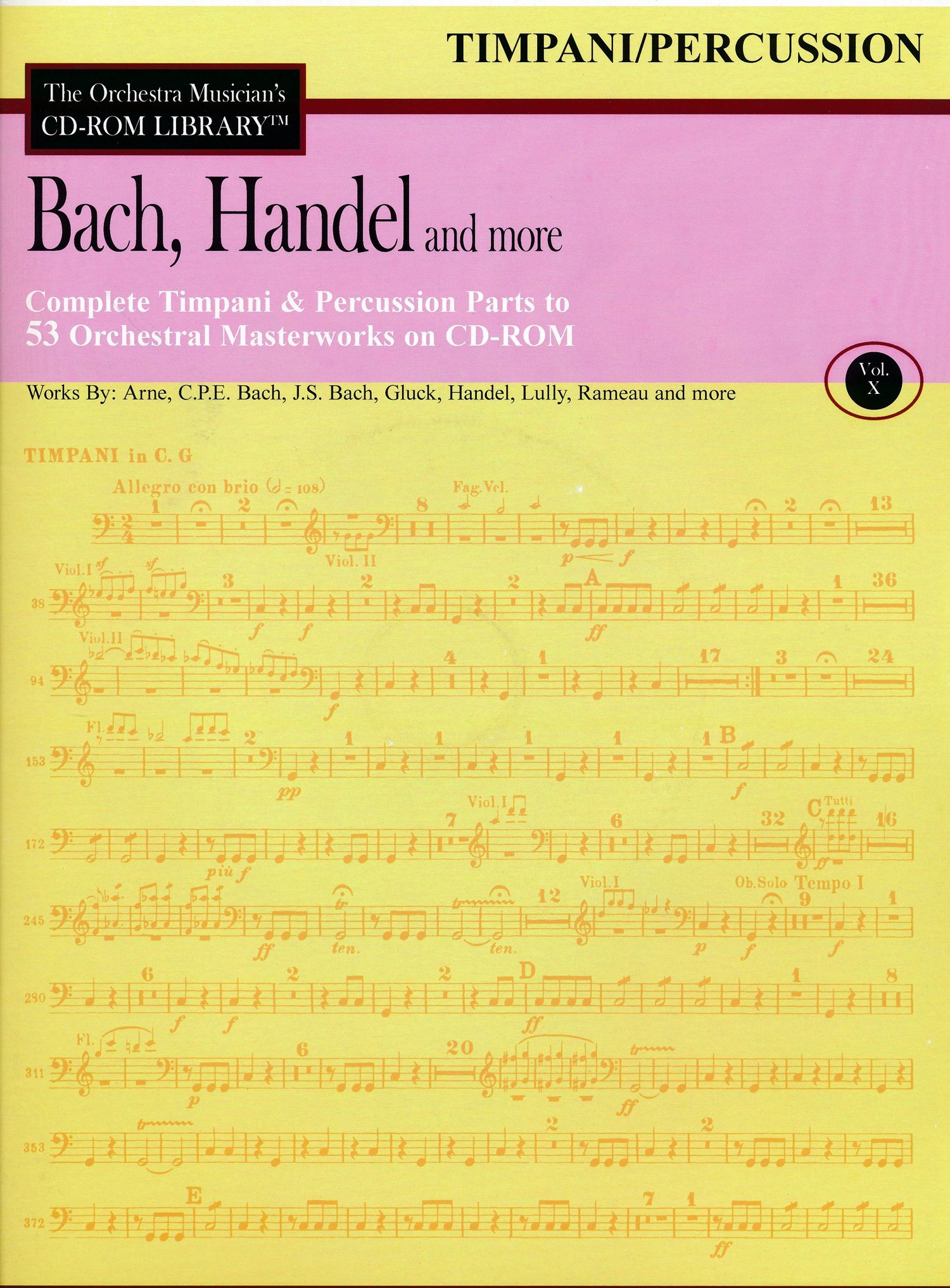 Bach, Handel and More - Volume 10 (CD Library)