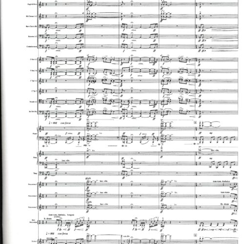 Concerto For Percussion - Score