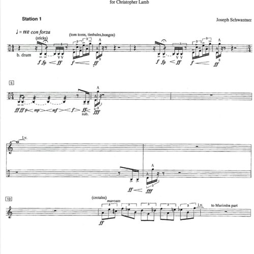 Concerto For Percussion - Percussion Part