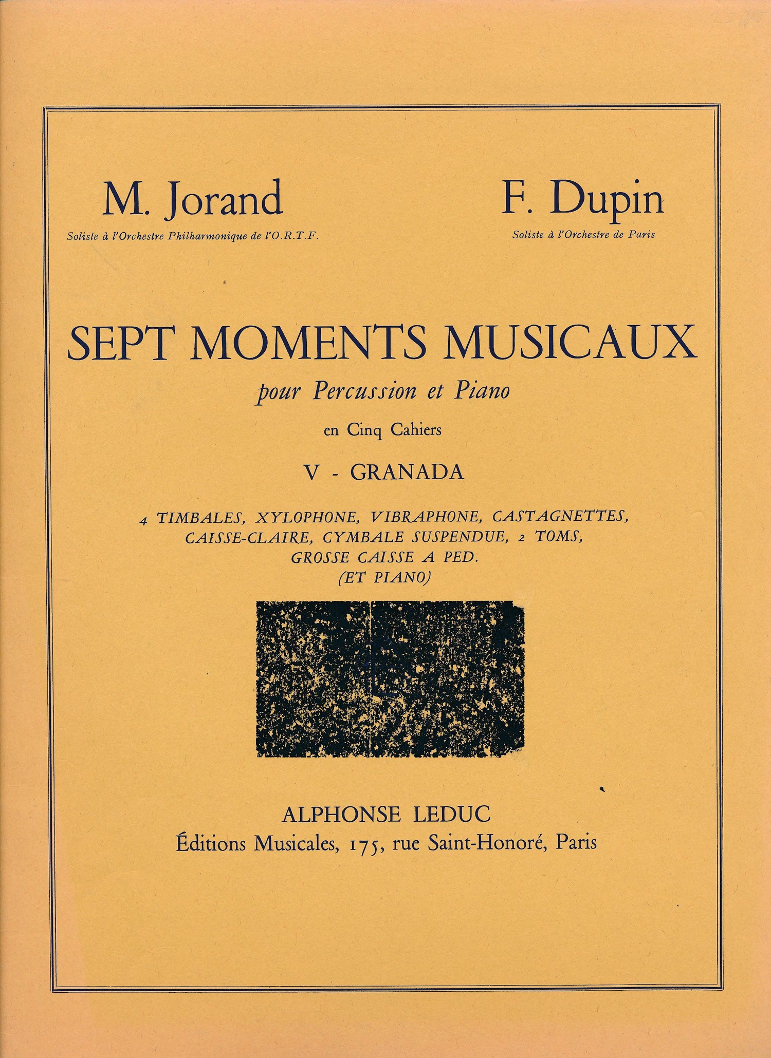 Sept Moments Musicaux 5 - Granada