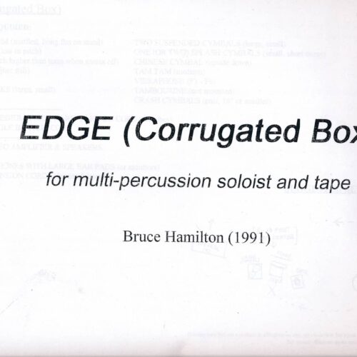 Edge (Corrugated Box)