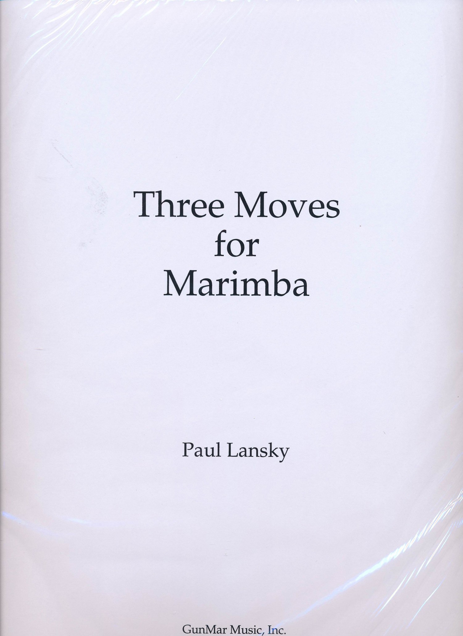 Three Moves For Marimba