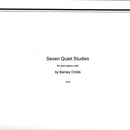 Seven Quiet Studies
